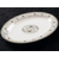 oval high quality ceramic fish plate